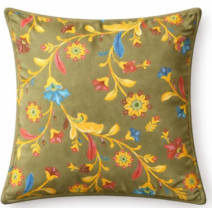 Green and Yellow 16x16 Cushion Covers