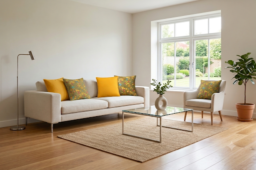 Green and Yellow 16x16 Cushion Covers