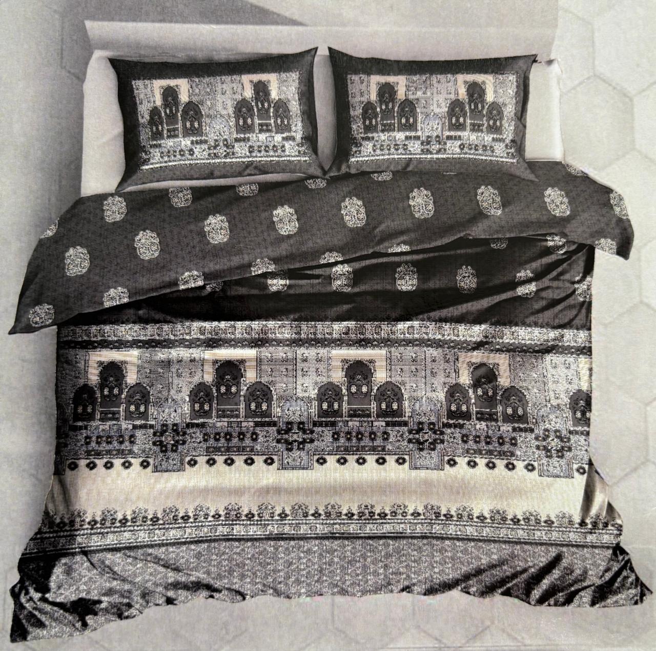 King Size Bedsheet - Grey DL