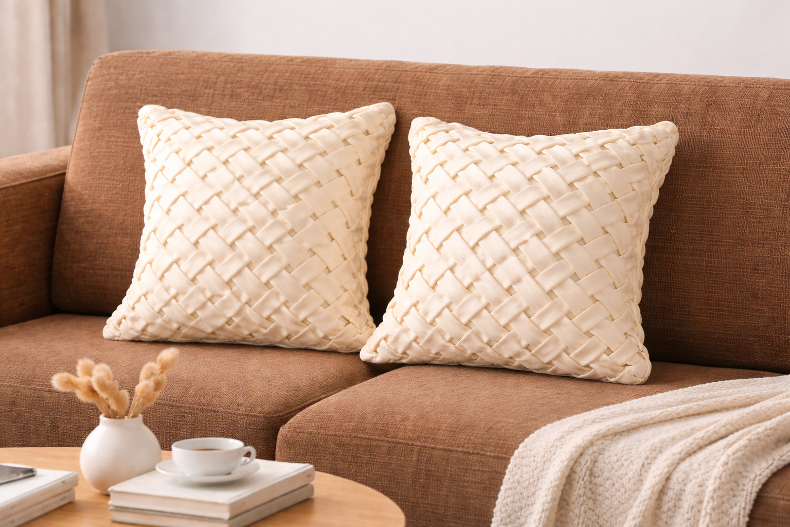 Cushion Cover -  16 x 16 BW