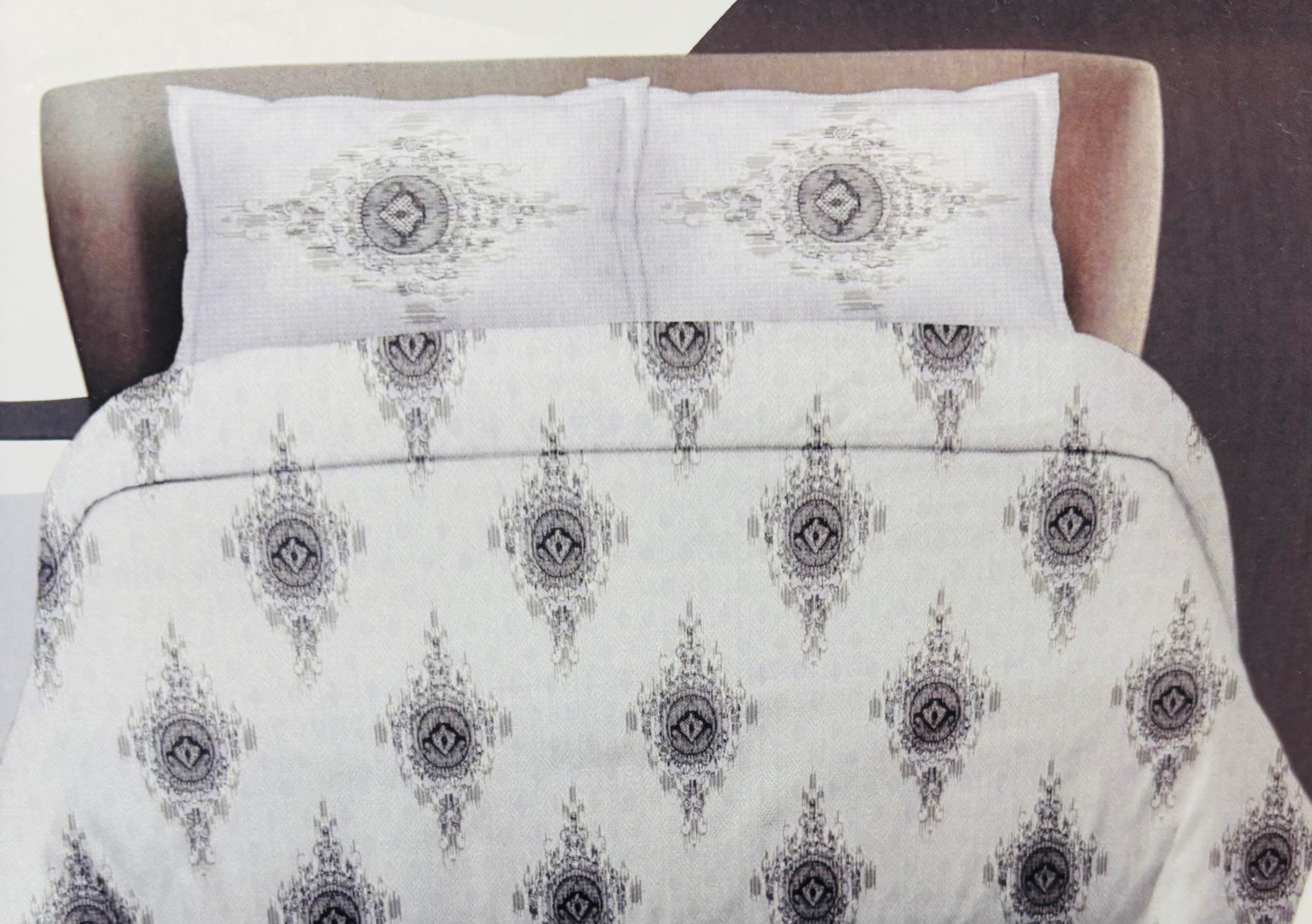 Queen Size Bedsheet - Grey SE