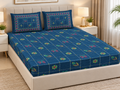Super King Size Bedsheet - Navy Blue SC