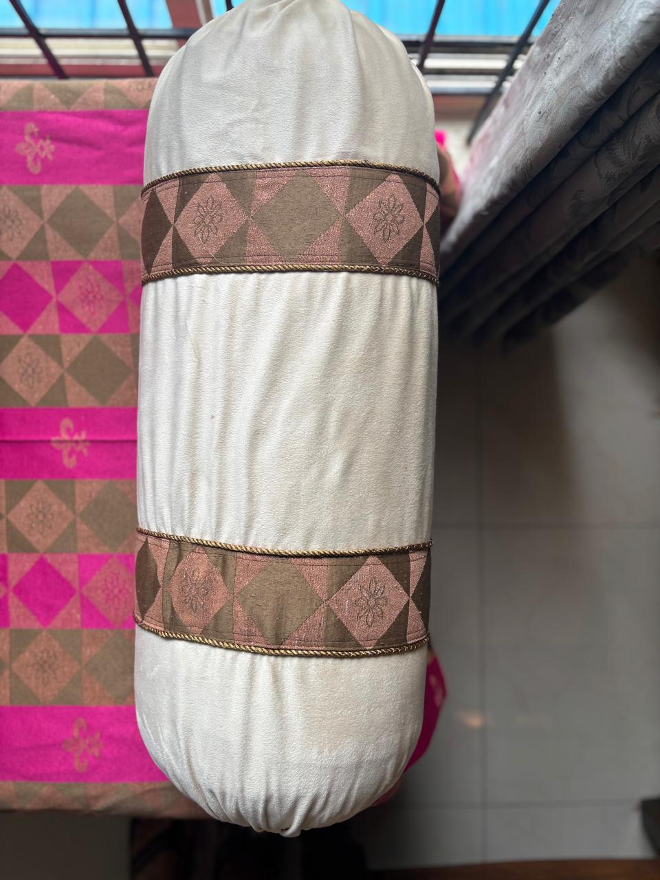 Deewan Cover - Pink Striped