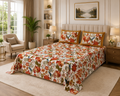King Size Bedsheet - Rusty Red RM